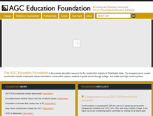 Tablet Screenshot of constructionfoundation.org